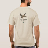 Weer opgroeien — een viering van de bruine Pelican T-shirt (Achterkant)