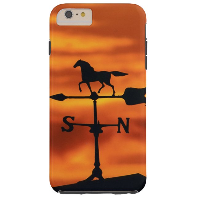 Weer Vane op zonsondergang Case-Mate iPhone Case (Achterkant)