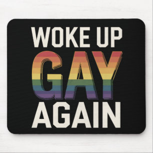 Weer Wakker Geworden Als Homo Funny LGBTQ Trots Al Muismat