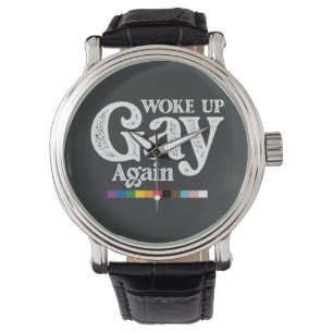 Weer Wakker Geworden Als Homo Ondersteun LGBT Trot Horloge