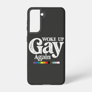 Weer wakker worden steun LGBT Pride Samsung Galaxy Hoesje