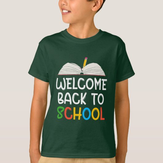WEER WEER OP SCHOOL T-SHIRT (Voorkant)