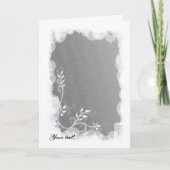 Weer witte kerstdagen! feestdagen kaart (Voorkant)