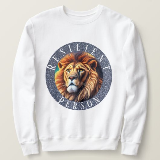 weerbaar persoon trui (Design voorkant)