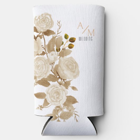 Weerbestendige gepersonaliseerde witte seltzer Koe (Voorkant)