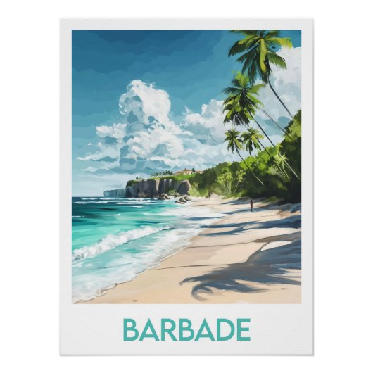 Weergave Barbados Perfect Poster (Voorkant)