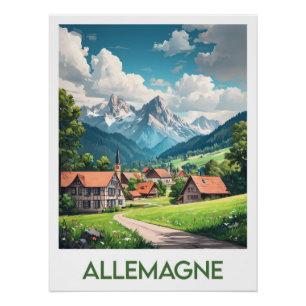 Weergave Duitsland Perfect Poster