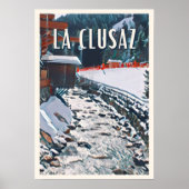 Weergave La Clusaz Poster (Voorkant)