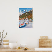 Weergave La Plagne Poster (Keuken)