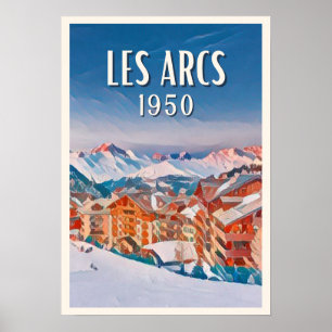 Weergave Les Arcs 1950 Poster