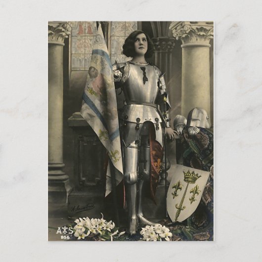  weergave van Joan of Arc Briefkaart (Voorkant)