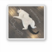 weerklank sticker (Voorkant)