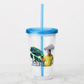 Weerman Bill Acryl Drinkbeker (Voorkant)