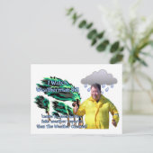 Weerman Bill Briefkaart (Staand voorkant)