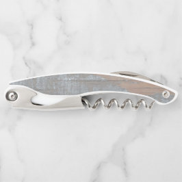 weersgrijs hout kurkentrekker