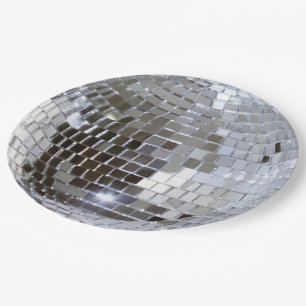 Weerspiegelde Bal 1 van de Disco Papieren Bordje