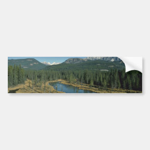 Weerspiegelende ogen bumpersticker