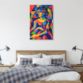 Weerspiegeling Canvas Afdruk (Insitu (Slaapkamer))