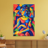 Weerspiegeling Canvas Afdruk (Insitu (Woonkamer))