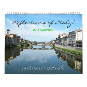 Weerspiegelingen van de JumboKalender van Italië Kalender