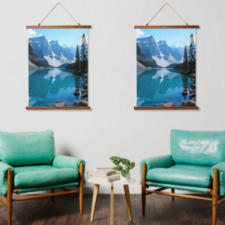 Weerspiegelingen van Sereniteit Hangend Wandkleed