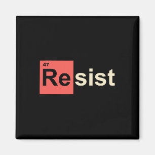 Weersta 47 Trump Element Chemisch Symbool Magneet