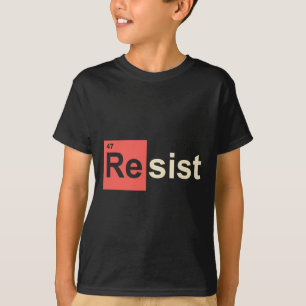 Weersta 47 Trump Element Chemisch Symbool T-shirt