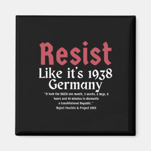 Weersta alsof het 1938 Duitsland 10 is Magneet