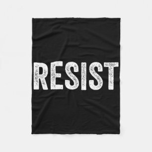 Weersta Anti-trump Protestmars Politiek Ongebroken Fleece Deken