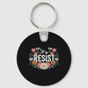 Weersta Bloemverzet Activisten Feministen Retro Sleutelhanger