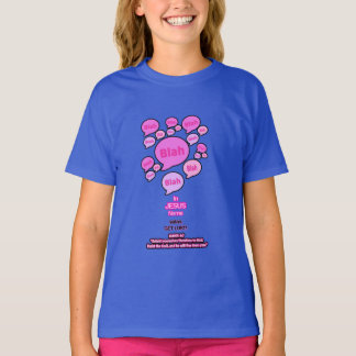 Weersta de duivel - Roze Logo - T-shirt