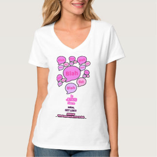 Weersta de duivel - Roze Logo - T-shirt