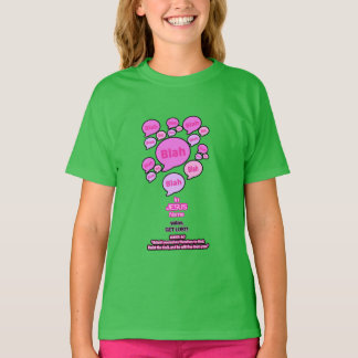Weersta de duivel - Roze Logo - T-shirt