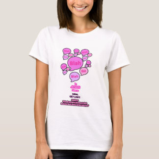 Weersta de duivel - Roze Logo - T-shirt