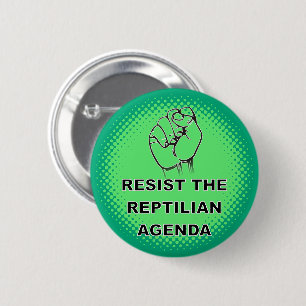 Weersta de reptielenagenda ronde button 5,7 cm