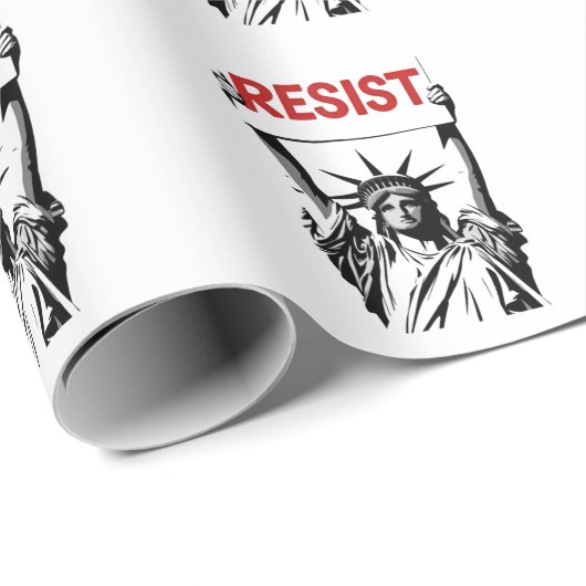 Weersta fascisme Bloemen Transgender LGBTQ Anti-Tr Cadeaupapier (Rol Hoek)