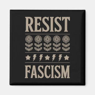 Weersta Fascisme Protesteer Trump Anti Trump 10 Magneet