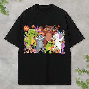 Weersta Frog Portland Kikker Protest voor Mannen V T-shirt