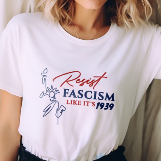 Weersta het fascisme alsof het een anti-Trump-prot T-shirt