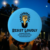 Weersta luide Button | antifascistisch progressief