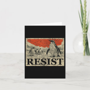 Weersta Penguin Activism Anime Graphic We Stand Wi Kaart