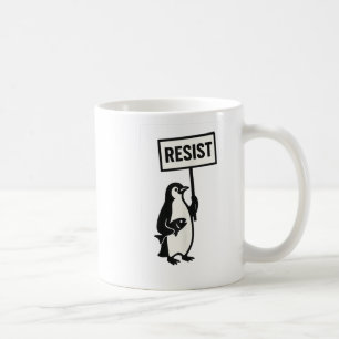 Weersta Penguin Activism Graphic Koffiemok