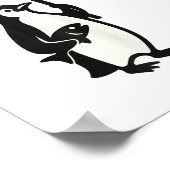 Weersta Penguin Activism Graphic Poster (Hoek)