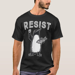 Weersta Penguin _ Politiek protest T-shirt
