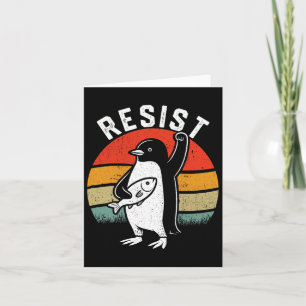Weersta Penguin Retro Weersta Graphic Kaart