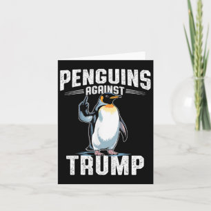 Weersta Pinguïns Tegen Trump - Maak Pinguïn Belast Kaart