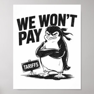 Weersta politieke onrechtvaardigheid Grappige poli Poster