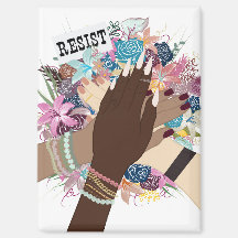 Weersta samen - Floral Feminist Activism Art