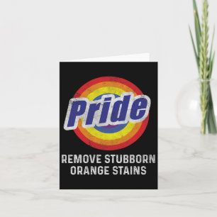 Weersta Trump Verwijder hardnekkige Oranje vlekken Kaart