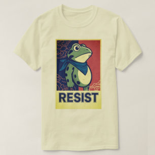 Weerstaanspad Portland Kikker Protest T-shirt